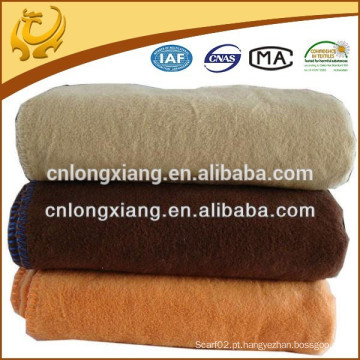 All Season Luxurious Big Size Weave Solid Color Blanket 100% Algodão Cobertor